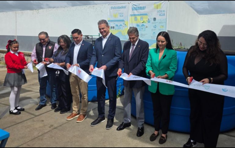 Entre los ejercicios dirigidos a los estudiantes se encuentran Guardianes de la Lluvia, Porra del Agua y Presenta tu Sistema; el objetivo es involucrar a la comunidad en el cuidado del vital líquido. ESPECIAL / Ayuntamiento de Zapopan