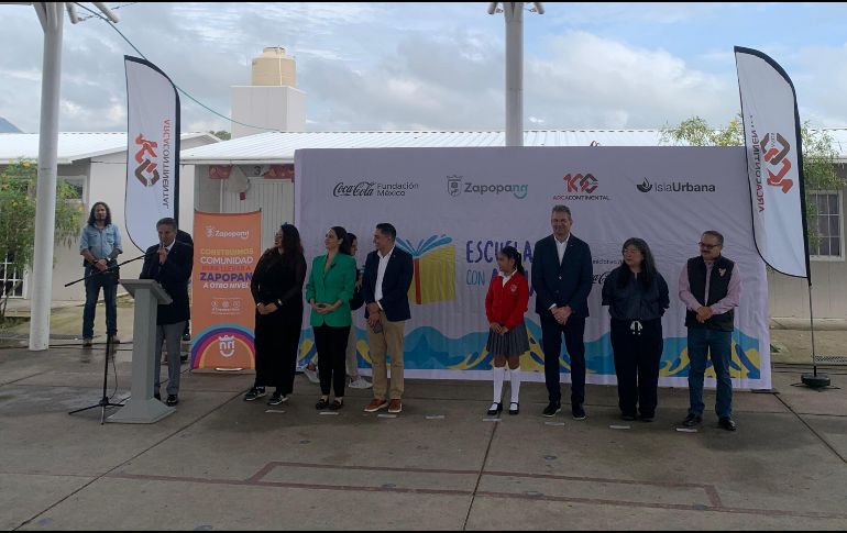 Entre los ejercicios dirigidos a los estudiantes se encuentran Guardianes de la Lluvia, Porra del Agua y Presenta tu Sistema; el objetivo es involucrar a la comunidad en el cuidado del vital líquido. ESPECIAL / Ayuntamiento de Zapopan
