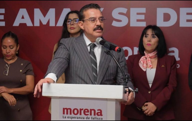 Carlos Lomelí Bolaños exhortó a los gobiernos de Jalisco y Guadalajara a trabajar de manera conjunta con la administración federal para resolver problemáticas prioritarias como la escasez de agua, la baja dinámica económica y la atención de delitos de alto impacto. CORTESÍA.