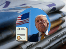 Tras el veto de Trump, las principales cadenas de televisión de Estados Unidos: ABC, CBS, Fox News y NBC, acordaron suspender la cobertura conjunta de los actos de Trump. EFE / ARCHIVO / ESPECIAL / CANVA