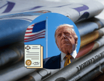 Tras el veto de Trump, las principales cadenas de televisión de Estados Unidos: ABC, CBS, Fox News y NBC, acordaron suspender la cobertura conjunta de los actos de Trump. EFE / ARCHIVO / ESPECIAL / CANVA