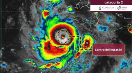 La evolución de Polo continuará bajo vigilancia debido a su cercanía con el territorio mexicano.  X / @conagua_clima
