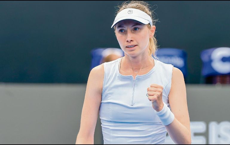 Cristina Bucsa. La española se instaló en el puesto 35 del ranking con mil 349 puntos después de las semifinales del GDL Open. ESPECIAL
