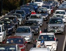 El programa Hoy No Circula se aplica de las 5:00 a las 22:00 horas en todas las alcaldías de la Ciudad de México y en tres zonas conurbadas del Estado de México. SUN/D. Simón