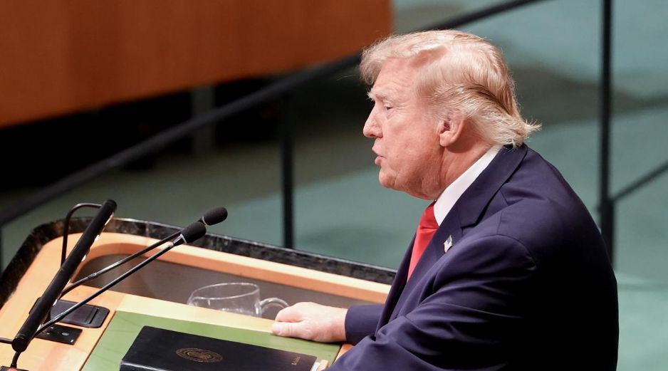 Donald Trump exigió que México recupere el control de su territorio. EFE/O. Guzmán