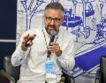 En la Universidad Panamericana, Ola Gustafsson, especialista internacional, encabezó el panel "Futuros a escala humana" como parte del Congreso Internacional de Movilidad. EL INFORMADOR / A. Navarro
