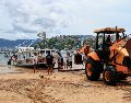 Actualmente, "Polo" mantiene una trayectoria que podría generar lluvias, vientos y posibles afectaciones en distintos municipios de Jalisco. EFE/D. Guzmán