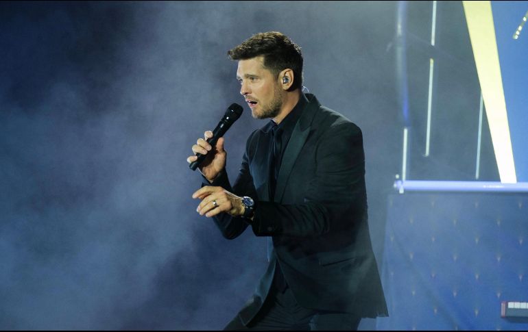Michael Bublé recurrió al español, las bromas y la cercanía con sus seguidores durante su presentación en Guadalajara que abrió las puertas del Coliseo GNP Seguros, el nuevo recinto para espectáculos en la ciudad. CORTESÍA/ Ocesa