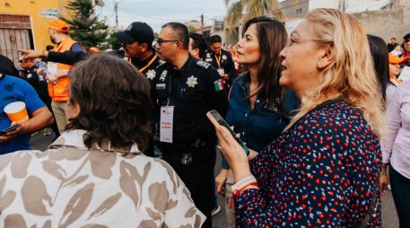 En materia de seguridad, se reforzará el patrullaje y se fortalecerá el chat de seguridad de la colonia El Retiro, y se realizará una reunión vecinal con la Comisaría de Guadalajara. ESPECIAL / Ayuntamiento de Guadalajara