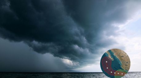 Las rachas de viento más fuertes en Jalisco alcanzarán velocidades sostenidas de entre 80 y 100 kilómetros por hora en los municipios costeros más expuestos. ESPECIAL