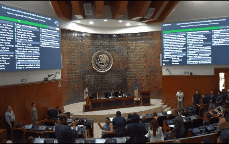 La rigurosa medición colocó al Congreso de Jalisco únicamente por debajo de los estados de Chihuahua y Guanajuato. ESPECIAL