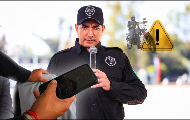 En rueda de prensa semanal, el secretario recordó que en Jalisco se prohíbe utilizar motocicletas para cualquier tipo de transporte público o traslado de pasajeros. EL INFORMADOR / ARCHIVO