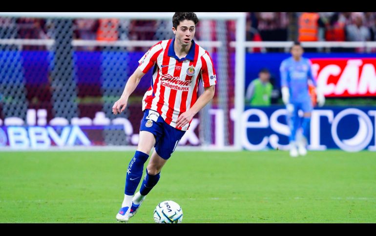 Durante el Apertura 2026, Brian Gutiérrez ha tenido una participación intermitente en Chivas. IMAGO 7/J. Pedroza