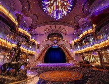 Gran Hall del Disney Destiny. ESPECIAL/CORTESÍA DISNEY CRUISE LINE.