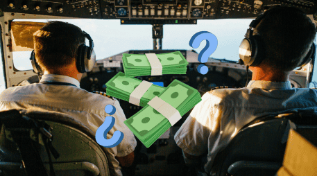Más allá del sueldo base, la alta demanda laboral ha obligado a las aerolíneas de todo el mundo a reestructurar sus paquetes de compensación para evitar la fuga de talento. CANVA