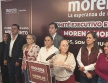 Martha Patricia García, secretaria general de Morena en Morelos, anunció el fin de la alianza estatal con el PT. SUN/J. Miranda