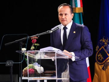 Alejandro Aguirre Curiel destacó que al cierre de su administración se habrán destinado mil 800 millones de pesos a obras para Chapala. EL INFORMADOR/J. Acosta