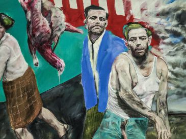 La locura y la muerte son vías de un sinsentido que aparecen en la obra de la artista. EL INFORMADOR/A. Navarro