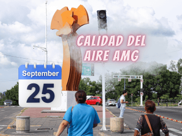 La mañana de este viernes 25 de septiembre en Guadalajara se registra buena calidad del aire en Atemajac con 7 Puntos IMECA. EL INFORMADOR / ARCHIVO