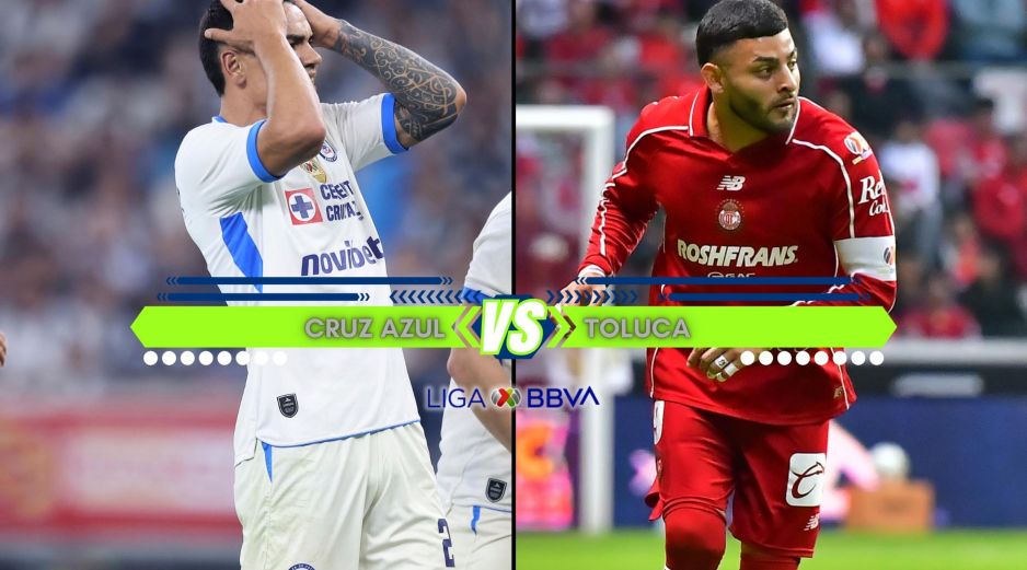 Cruz Azul y Toluca llegan al encuentro separados por cuatro puntos en la Tabla General, con los Diablos Rojos como líderes del Apertura 2026. ESPECIAL / IMAGO7 y CANVA