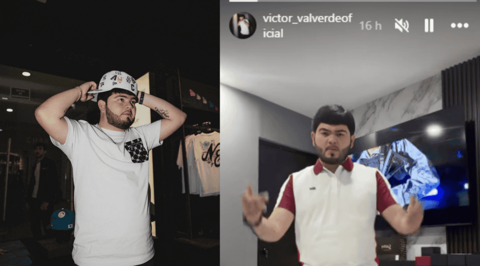 La coincidencia de que el cantante hubiera compartido un fragmento de la canción pocas horas antes del atentado ha llamado la atención de sus seguidores en redes sociales. INSTAGRAM/@victor_valverdeoficial