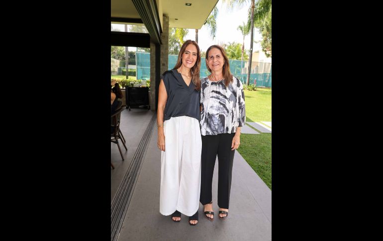 Gaby Villegas y María Elena Canales. GENTE BIEN JALISCO / E. Escamilla