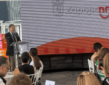 La presidenta del Patronato DIF Zapopan, Michelle Greicha Frangie, subrayó que el apoyo a los líderes comunitarios es indispensable para que se realicen transformaciones en las distintas colonias. EL INFORMADOR / J. VELAZCO