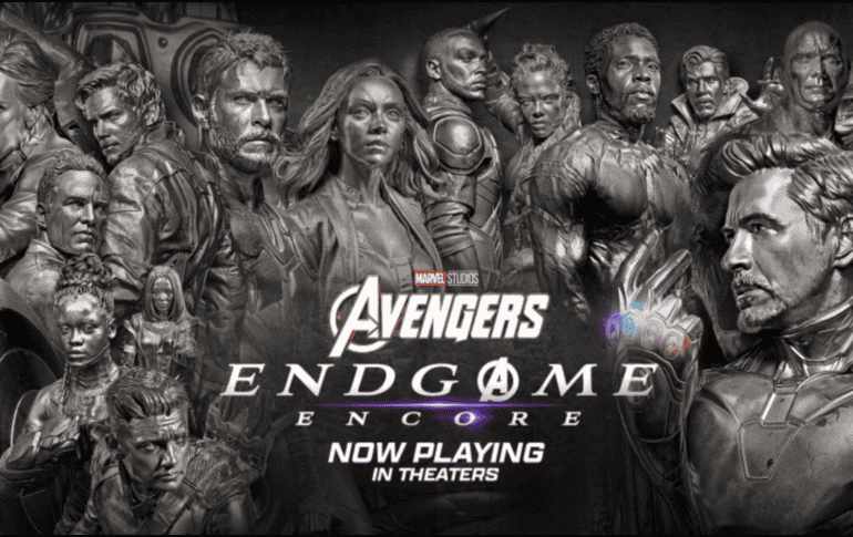 “Avengers: Endgame Encore” llegó a las salas de cine a partir del 24 y 25 de septiembre de 2026 a nivel internacional, como antesala de “Avengers: Doomsday”, que estrenará el mismo día que “Dune: Part 3”'.  ESPECIAL/X/ @MarvelStudios