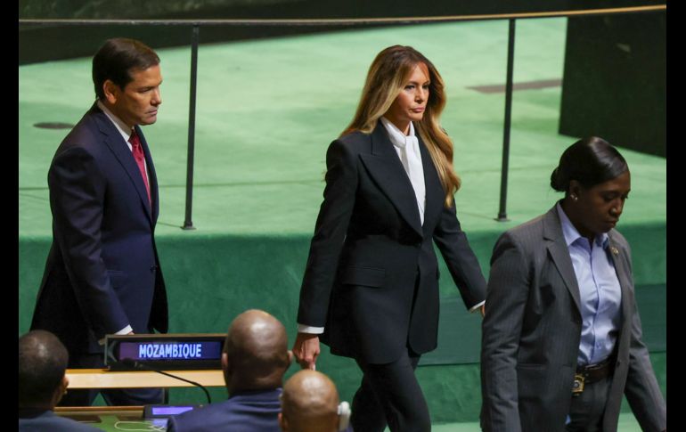La declaración de Melania llega, además, en medio de nuevas controversias alrededor de Donald Trump. EFE/ARCHIVO