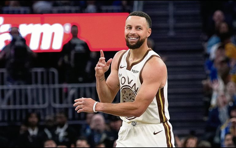 Curry ha ganado cuatro títulos de la NBA con Golden State, el más reciente en 2022. AP/A. Vásquez