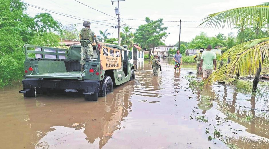 Autoridades coordinan brigadas de evacuación y la revisión de refugios temporales ante las precipitaciones previstas para el fin de semana. EFE