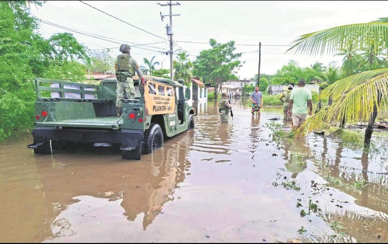 Autoridades coordinan brigadas de evacuación y la revisión de refugios temporales ante las precipitaciones previstas para el fin de semana. EFE