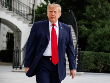 Trump reveló que habló de elecciones en Venezuela con la presidenta interina Delcy Rodríguez. EFE/S. Corum