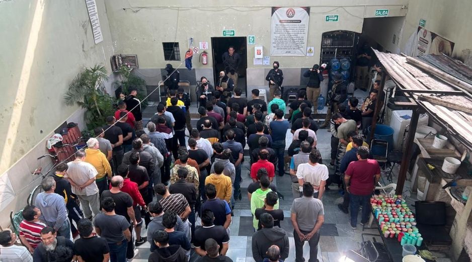 En el centro de rehabilitación sin licencia fueron localizadas 89 personas, entre ellas tres adolescentes. ESPECIAL/Fiscalía de Jalisco