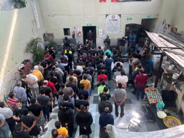 En el centro de rehabilitación sin licencia fueron localizadas 89 personas, entre ellas tres adolescentes. ESPECIAL/Fiscalía de Jalisco