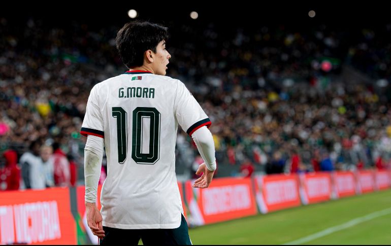 El mediocampista de Xolos suma 15 partidos con México y fue contra Colombia que encontró su primera anotación. IMAGO7