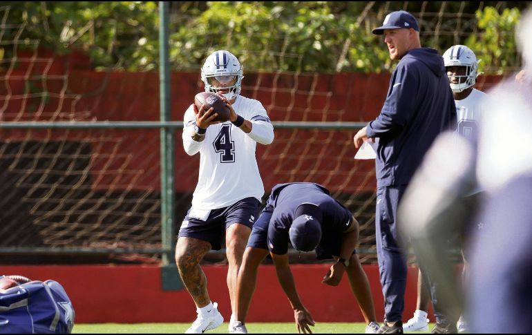 Dallas llega con el ánimo renovado después de aplastar 37-20 a sus  rivales de Washington. AP