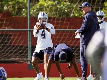 Dallas llega con el ánimo renovado después de aplastar 37-20 a sus  rivales de Washington. AP