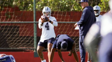 Dallas llega con el ánimo renovado después de aplastar 37-20 a sus  rivales de Washington. AP