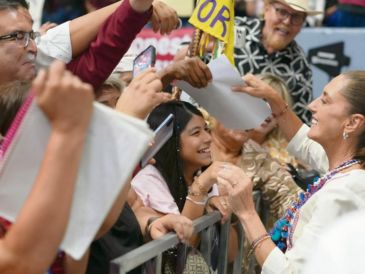 claudia Sheinbaum presentó su informe de actividades en Hermosillo, donde recibió el apoyo de sus simpatizantes. Hoy ofrecerá este ejercicio en la Ciudad de México. ESPECIAL