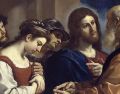 "Los publicanos y las prostitutas, sí le creyeron; ustedes, ni siquiera después de haber visto, se han arrepentido ni han creído en él". WIKIPEDIA/«Cristo con la mujer sorprendida en adulterio», de Guercino