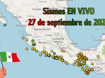 EN VIVO | Sismos en México | Domingo 27 de septiembre. ESPECIAL / SSN