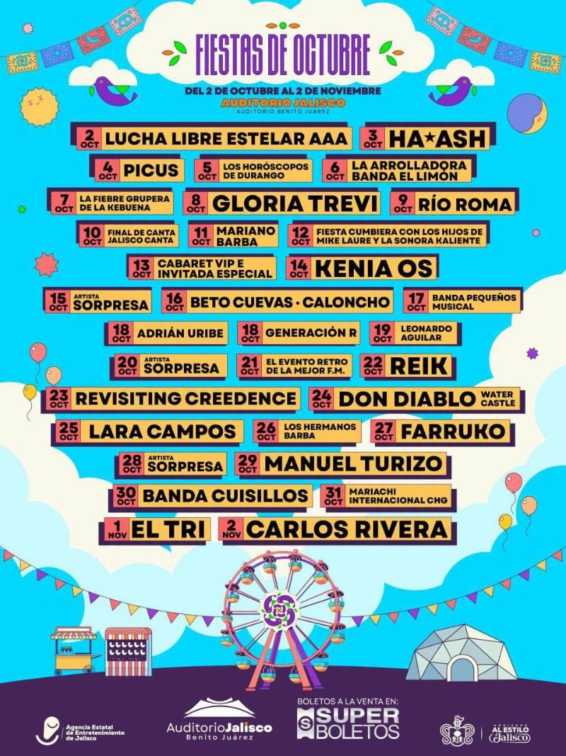CORTESÍA/ Fiestas de Octubre.