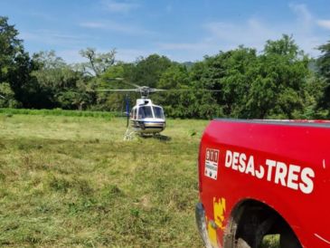 Los menores de edad fueron encontrados sin vida a menos de un kilómetro de la vivienda en la que se encontraban cuando desbordó el Río Santa Elena, en la comunidad de La Cuesta. CORTESÍA