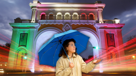 Aunque la mañana se perfila relativamente seca, la probabilidad de lluvias ligeras o lloviznas dispersas aumenta hacia la tarde. ESPECIAL / CANVA