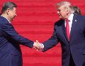 Los presidentes de China Xi Jinping, y de Estados Unidos Donald Trump, durante su encuentro en la Casa Blanca hace algunos días. EFE / ARCHIVO