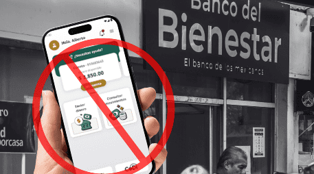 Si el apartado no aparece en tu teléfono, lo más seguro es actualizar la aplicación del Banco del Bienestar. EL INFORMADOR/ARCHIVO