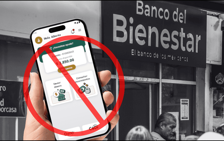 Si el apartado no aparece en tu teléfono, lo más seguro es actualizar la aplicación del Banco del Bienestar. EL INFORMADOR/ARCHIVO