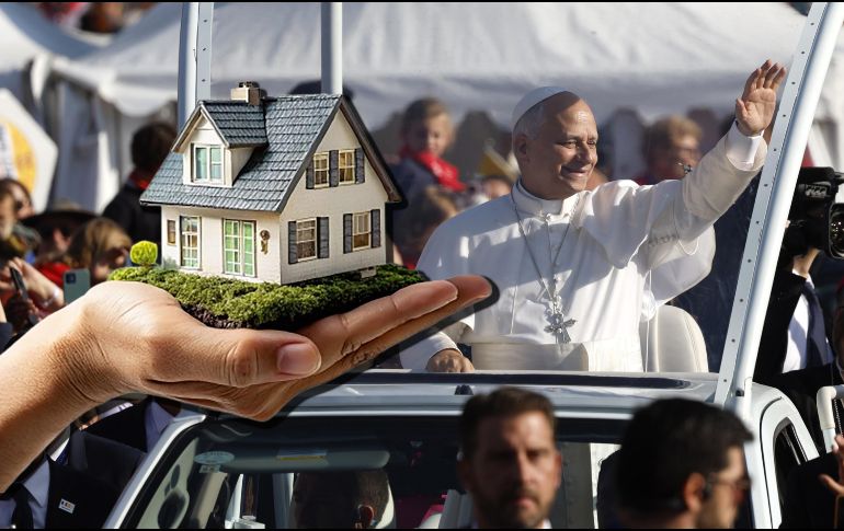 El Papa León XVI habló de los problemas de vivienda que aquejan al mundo. EFE / ARCHIVO