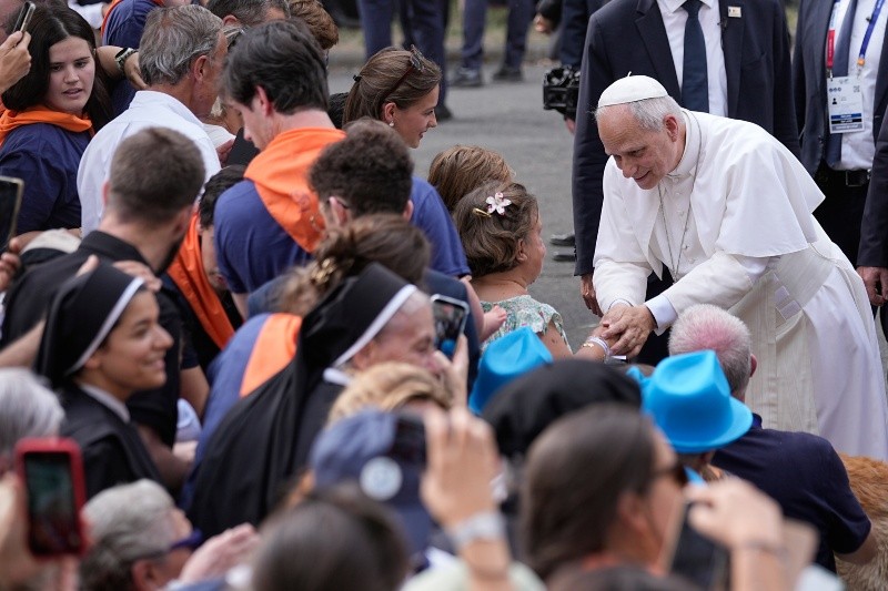 El papa León XIV se encuentra de viaje por Francia. AP / L. CIPRIANO